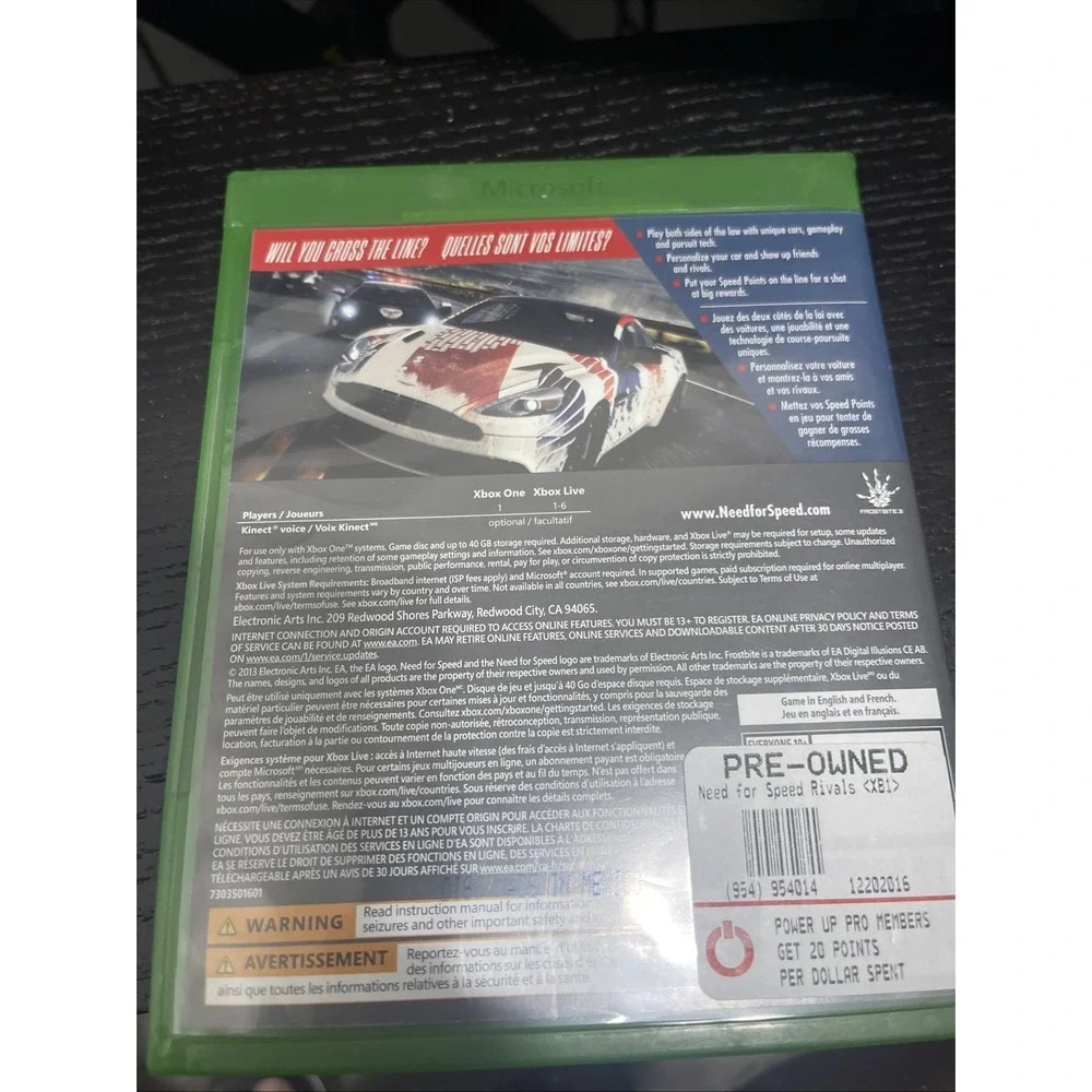 Need‎ for Speed Rivals - Xbox One New Sealed
